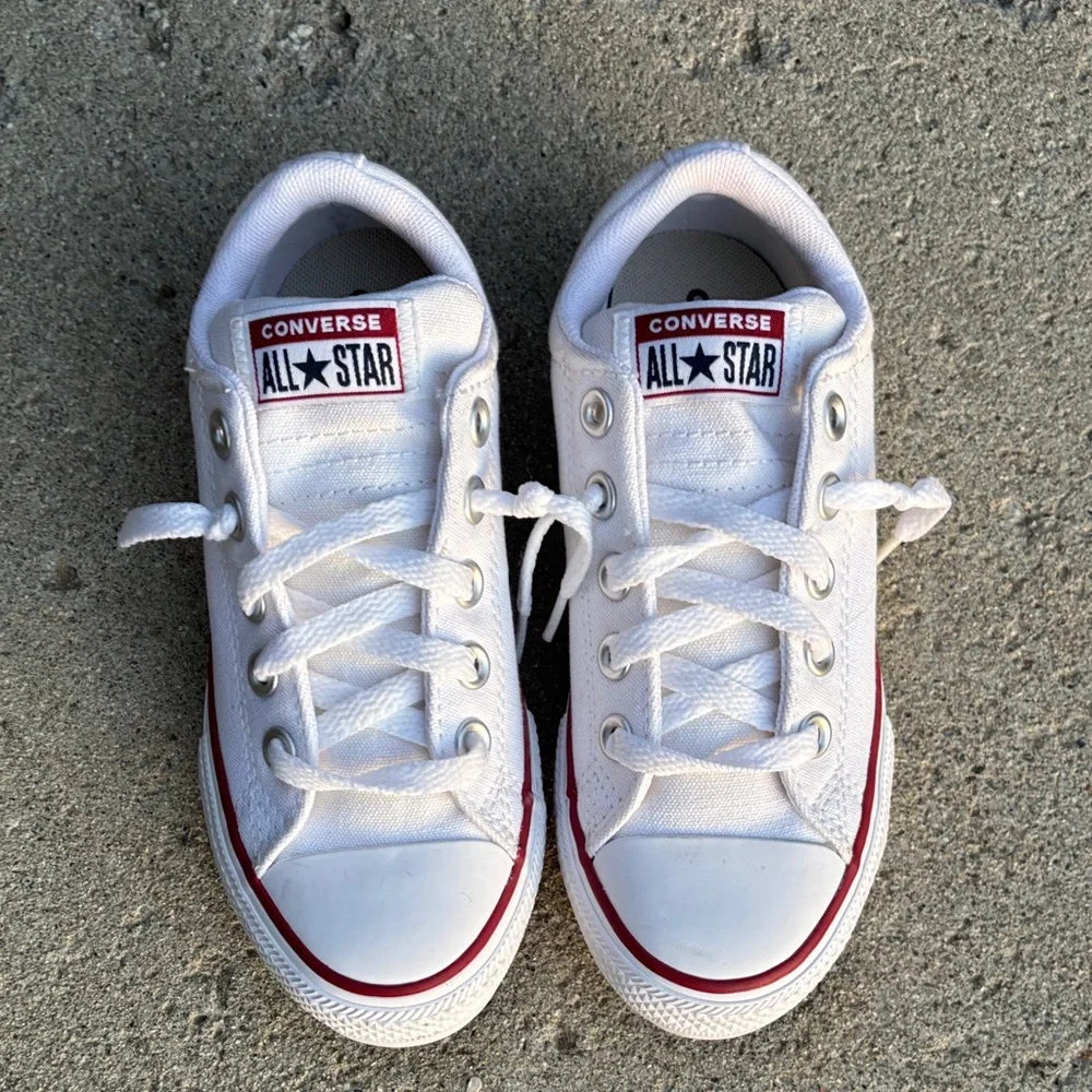 KIDS' CONVERSE LITTLE KID CHUCK TAYLOR ALL STAR STREET‎ OX SLIP-ON SNEAKERS